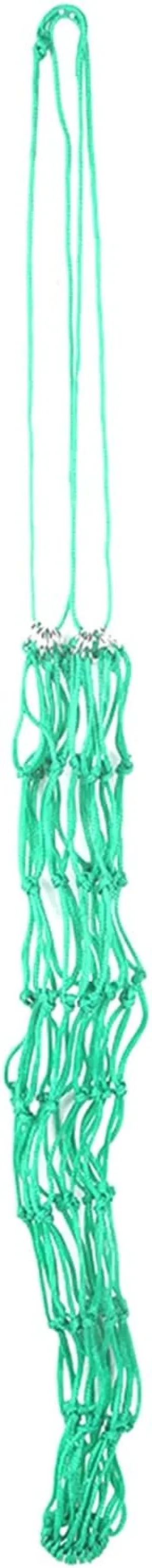 Slow Feed Forage Net Bag, Nylon Rope Dry Grass Net Slow Feed Bag, Hanging Dry Grass Feeder for Horses Goat Feeding Supplies (Green Medium Size)