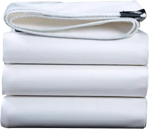 Small Multipurpose Cover, Thicken s Heavy Duty 500g/m² Tarp Cover with Reinforced Grommets, Multipurpose Tarp Sheet Cover for Outdoor Use(9.8ftx9.8ft)