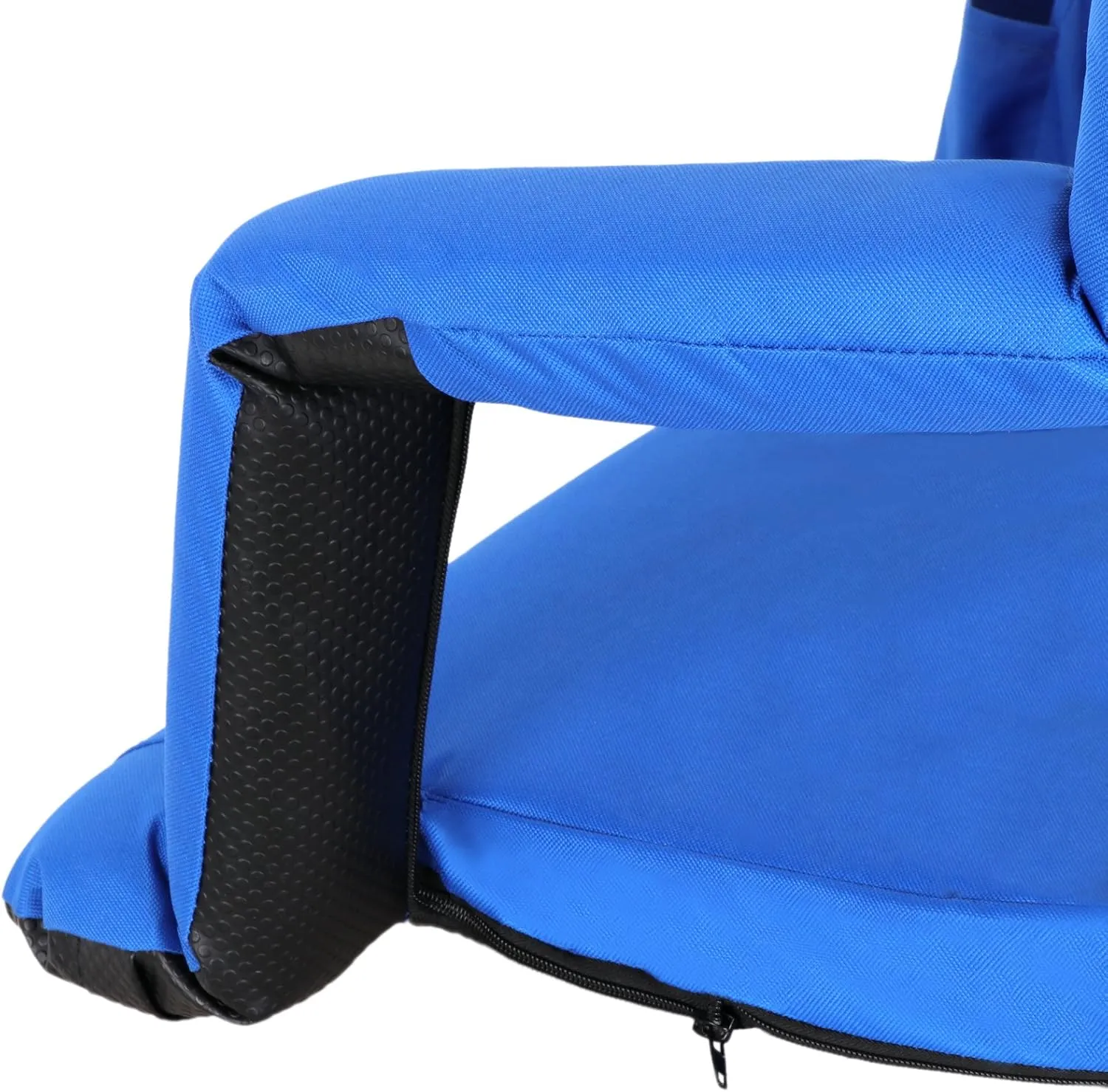 Smartxchoices 20.5"/24.5" Wide Stadium Seat Chair Bleacher Seats Padded with Back Support, Cushion, Arms, Pockets, Anchor Straps, Portable Folding Seat with Shoulder Straps