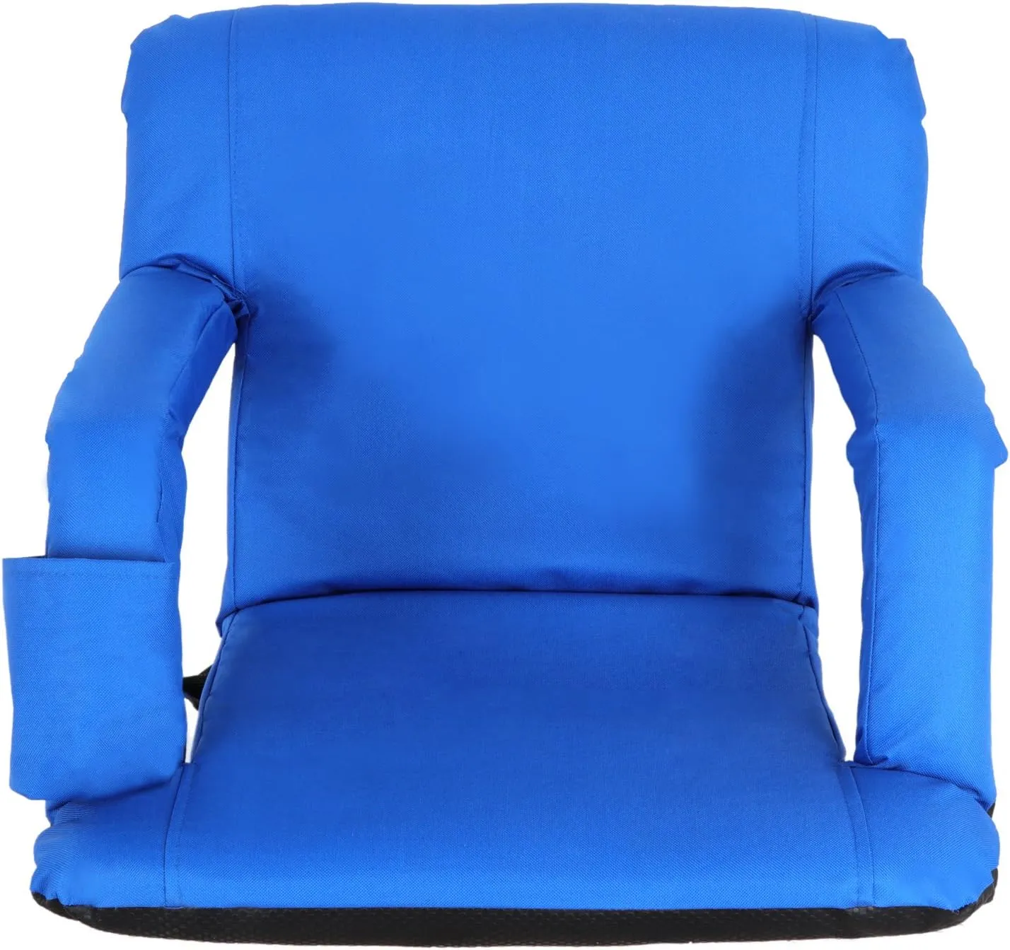Smartxchoices 20.5"/24.5" Wide Stadium Seat Chair Bleacher Seats Padded with Back Support, Cushion, Arms, Pockets, Anchor Straps, Portable Folding Seat with Shoulder Straps