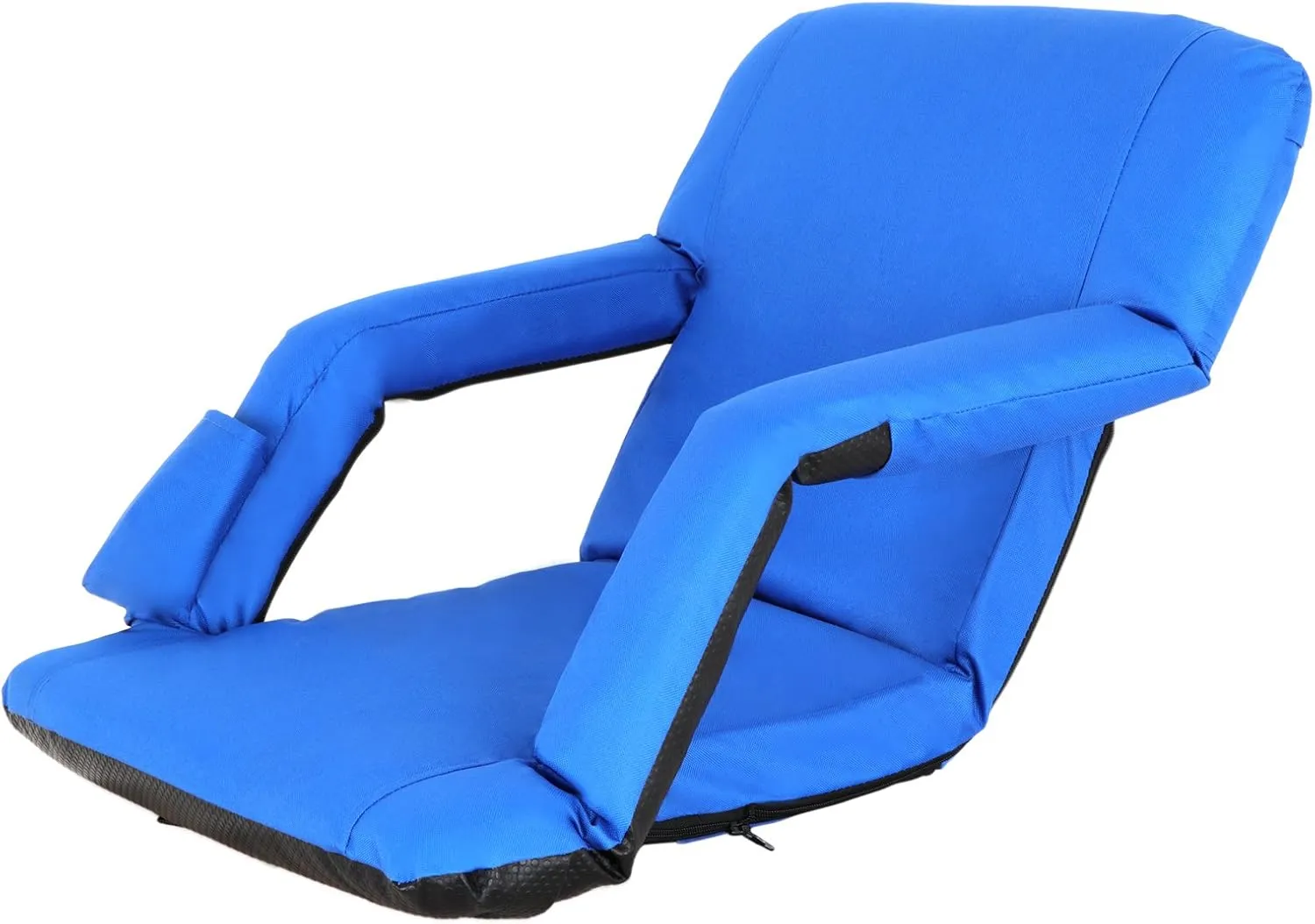 Smartxchoices 20.5"/24.5" Wide Stadium Seat Chair Bleacher Seats Padded with Back Support, Cushion, Arms, Pockets, Anchor Straps, Portable Folding Seat with Shoulder Straps