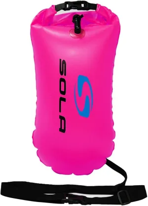 Sola Open Water Swim Float Dry Bag 20L - Pink A2131