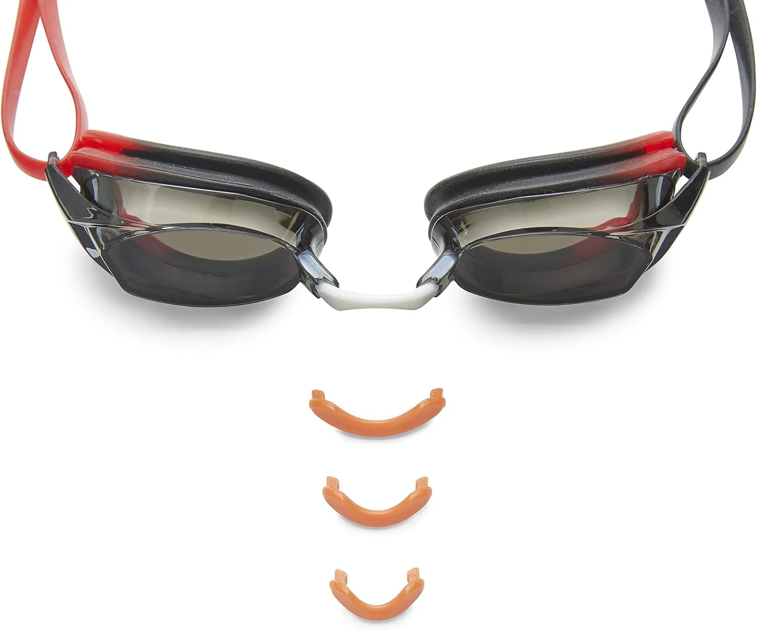 Speedo unisex-adult Swim Goggles Vanquisher Extended View