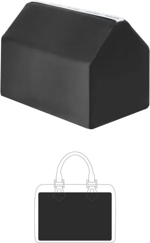 Speedy 30 Bag Pillow, Purse Shaper Insert Compatible with LV Speedy Bag, Handbag Filler with Soft Silk Surface and Memory Foam Inner Without Overfull, Moisture-Proof (Black, Speedy30)