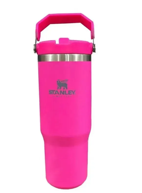 Stanley 0.88 L | Barbie Pink The IceFlow Flip Straw Tumbler | 30 OZ