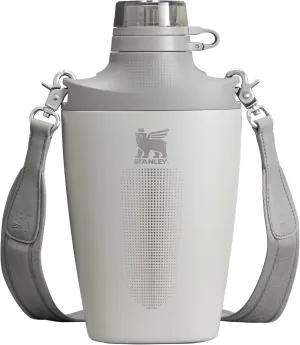 Stanley Cross Bottle 23 oz | Travel Water Bottle with Jacquard Strap | Leakproof Tritan Lid with Removable Straw | Insulated Stainless Steel | BPA-Free | Ash