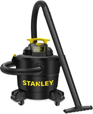 Stanley SL18191P Wet/Dry Vacuum, 10 Gallon, 4 Horsepower Black