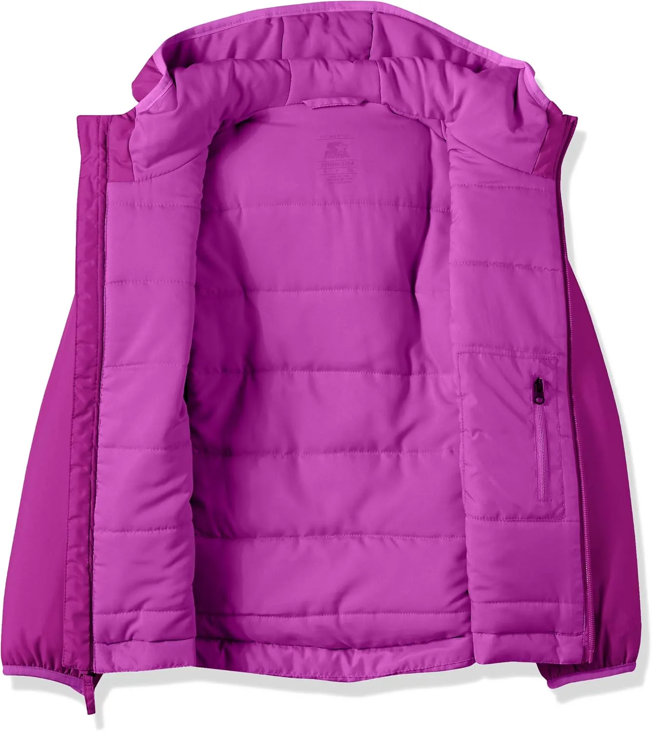 Starter Girls' Insulated Breathable Jacket, Amazon Exclusive