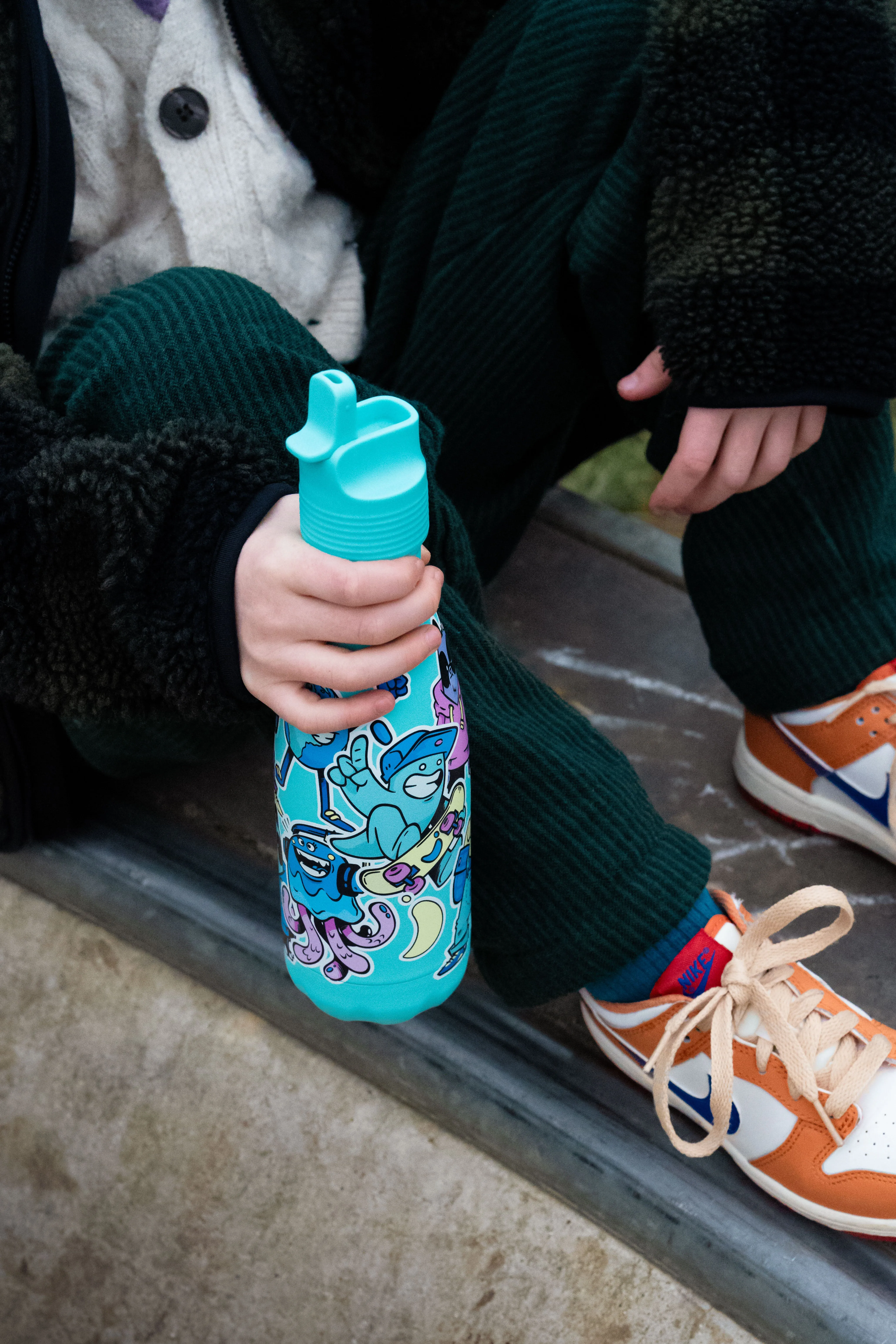 Stickers Kids Water Bottle