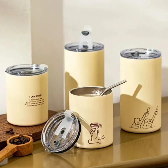 Stylish Insulated Stainless Steel MOG Mug for Modern Housewives