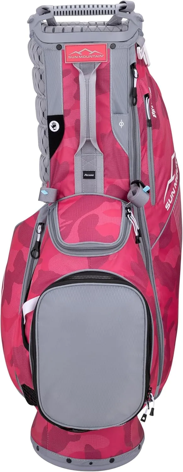Sun Mountain 2025 Matchplay Stand Bag - Durable Golf Stand Bag with a Fourteen-Way Top and Ergonomic X-Fit Dual Strap Handle for Ultimate Convenience - Lightweight with Nine Pockets for Storage