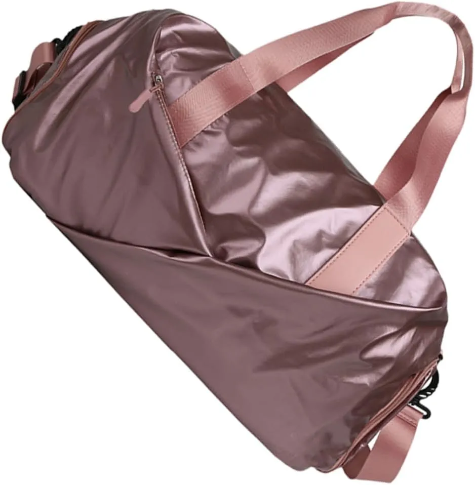 Super Light Oxford Cloth Gym Duffle Bag Large Capacity Duffel Travel Bag for Outdoor Fitness Random Color