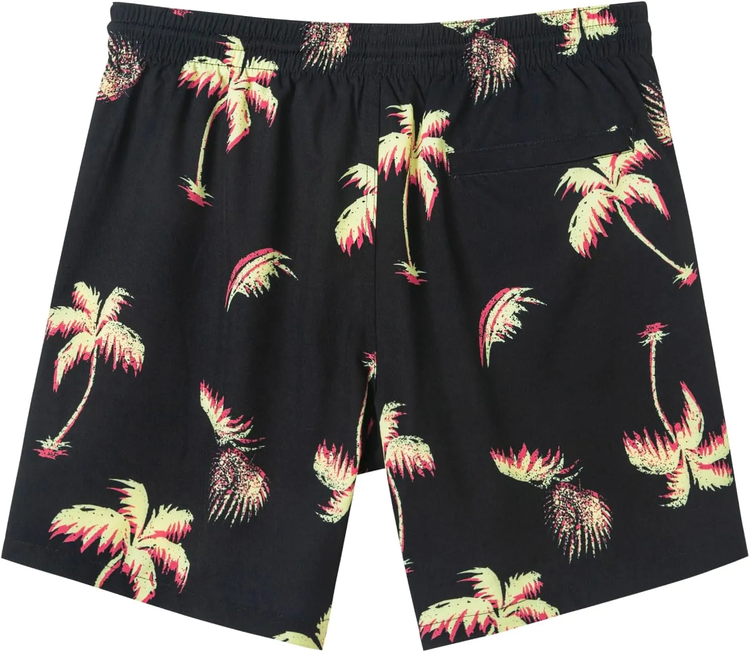 SURF CUZ Mens Swim Trunks with Compression Liner Quick Dry Swim Shorts 7" Swimming Trunks Stretch Bathing Suit 7 Inch
