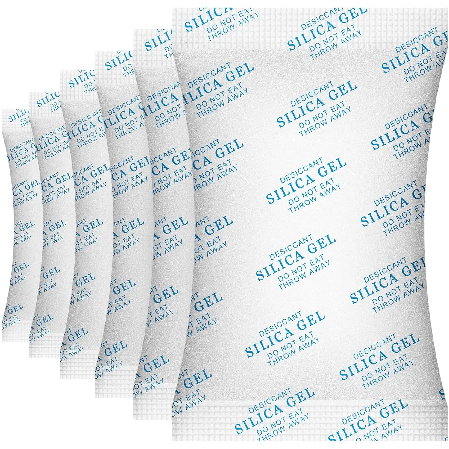 SurpOxyLoc 100 Gram(10Packs) Food Grade Silica Gel Packs Dessicant Packets for Moisture Control,Cobalt Chloride Free Moisture Absorbers for Food Storage