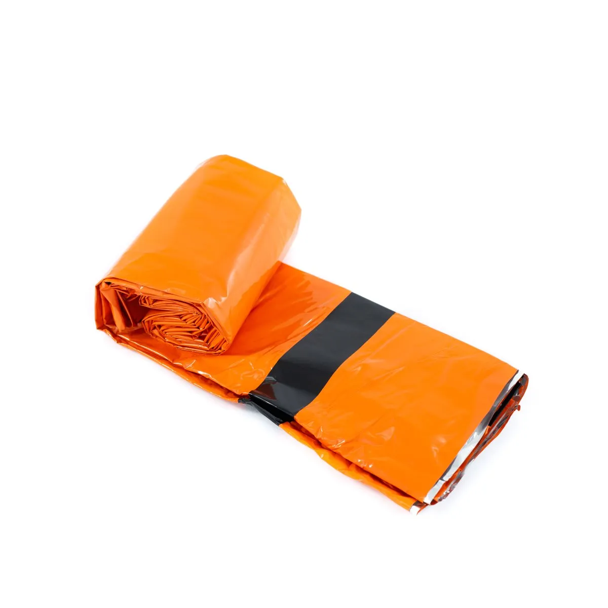 Tact Bivvy® 2.0 Emergency Sleeping Bag w/ HeatEcho®  Technology, Paratinder, & Whistle by Frog & CO