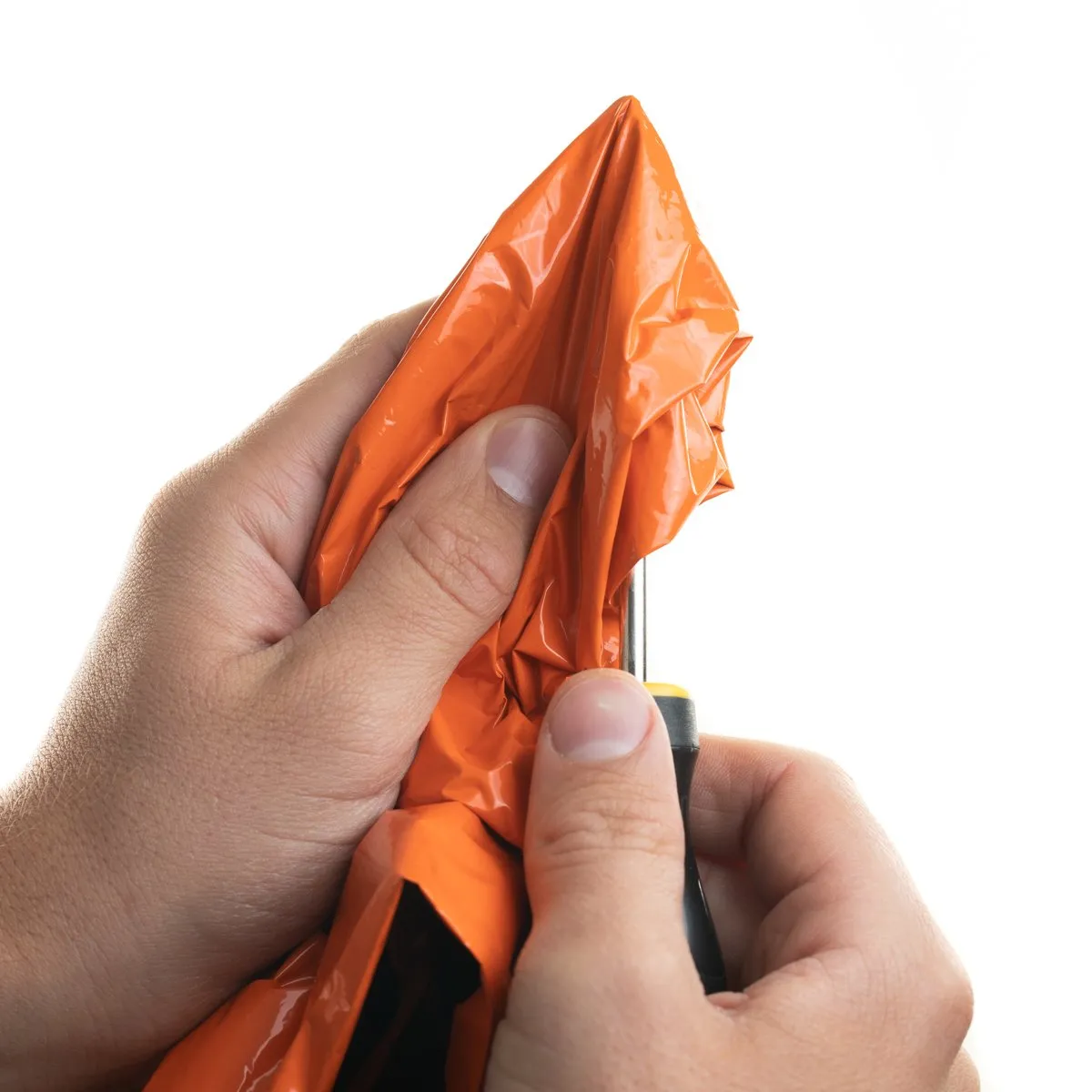 Tact Bivvy® 2.0 Emergency Sleeping Bag w/ HeatEcho®  Technology, Paratinder, & Whistle by Frog & CO