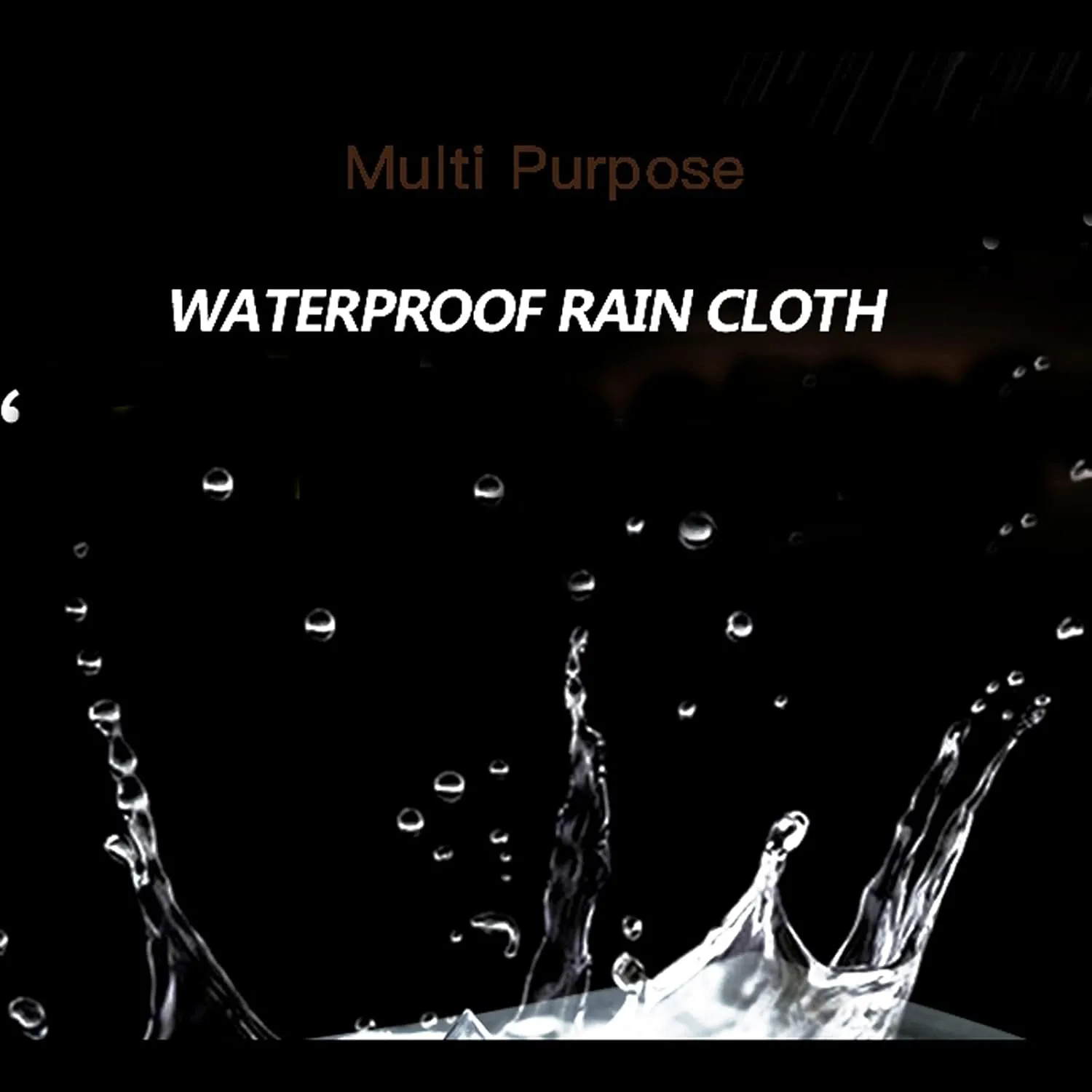 Tarpaulin Transparent 3x5ft, Clear Poly Tarp, PVC Tarpaulin Duffel Bag, Clear Waterproof Cover, Foldable, Save Space, for Tarpaulin Canopy Tent, Boat, RV Or Pool Cover (1x1.5m)