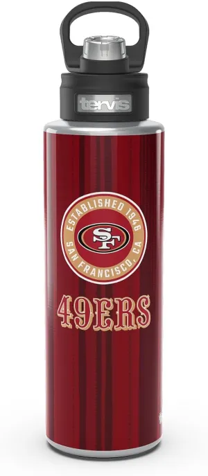 Tervis San Francisco 49ers 40oz. All in Wide Mouth Water Bottle