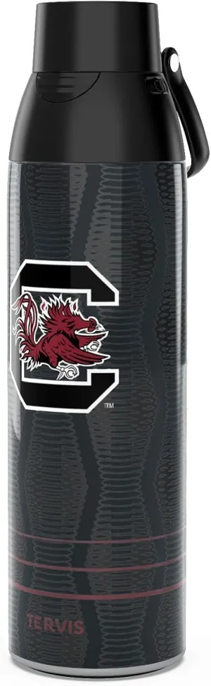 Tervis Venture Water Bottle South Carolina Gamecocks - Full Speed Triple Walled Insulated Tumbler Travel Cup Keeps Drinks Cold & Hot, 26oz, Stainless Steel