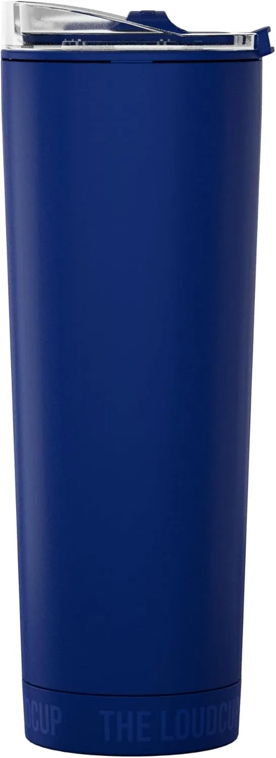 The LoudCup Tumbler   Stadium Horn - Insulated Cup Reusable Water Bottle Coffee Travel Mug - Worlds Loudest Cup for Game Day