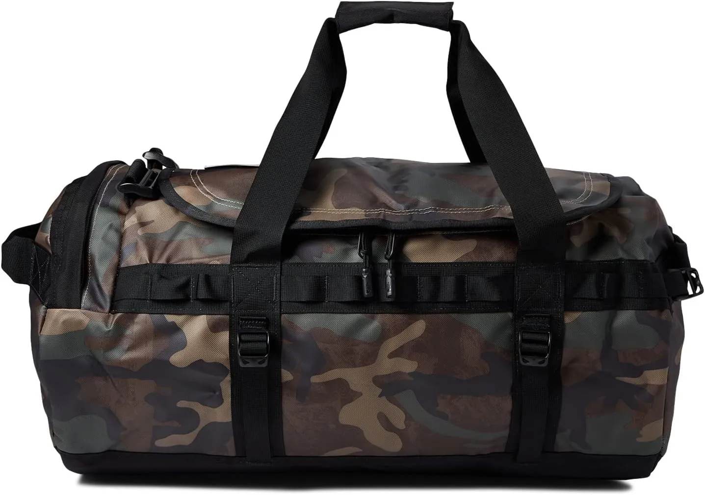 The North Face Base Camp Duffel M Kelp Tan Tnf Camo Print/Tnf Black One Size