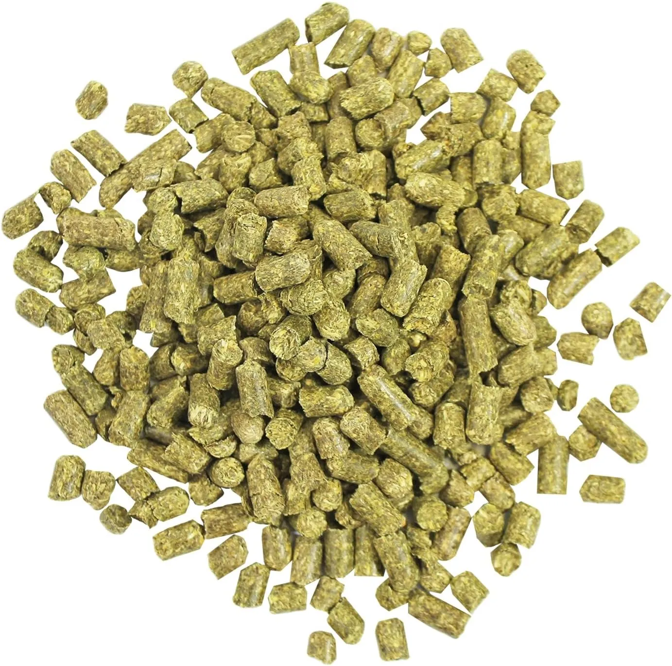 Timothy Pellets (7.5 lb.) - 100% All Natural, High Fiber, Sun Cured Timothy Hay Grass Food & Treat - Rabbits, Guinea Pigs, Chinchillas, Degus, Prairie Dogs, Tortoises, Hamsters, Gerbils, Rats