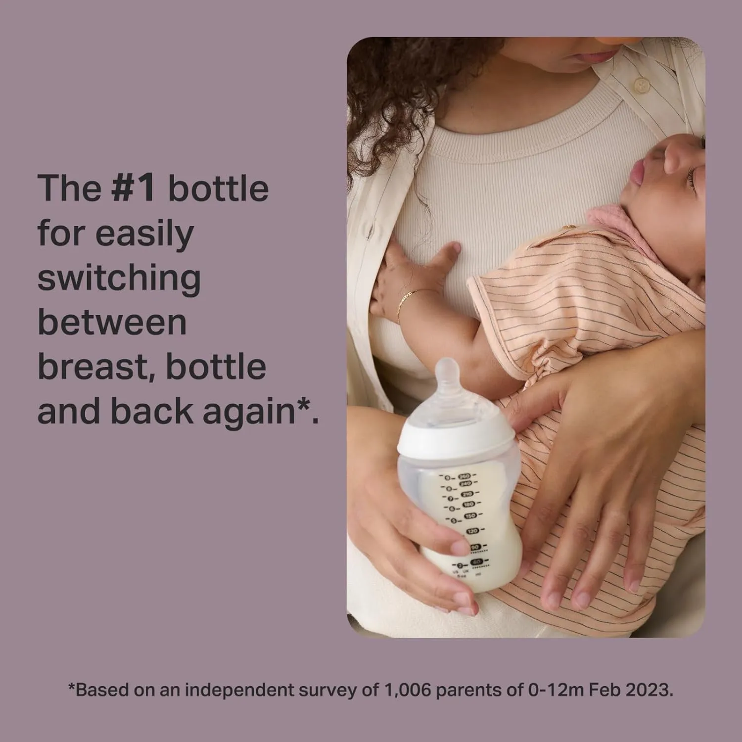 Tommee Tippee Natural Start Anti-Colic BPA Free Baby Bottles, 9oz, Newborn 0  Months, Slow Flow Breast-Like Nipple, Designed for Seamless Transitions Between Bottle and Breast, Pink, Pack of 2