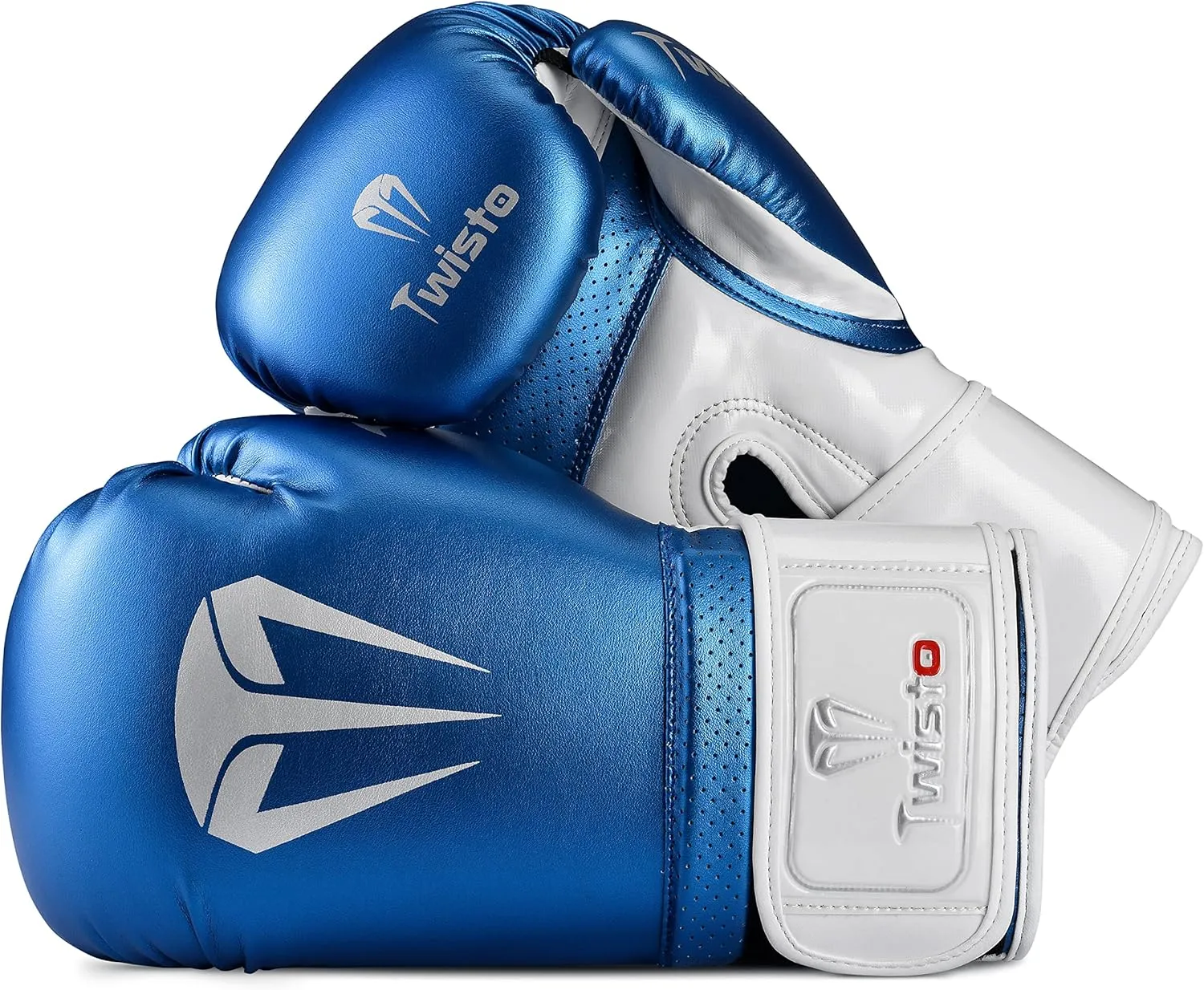 Twisto Boxing Gloves – Professional Training & Sparring Gloves for Men & Women – Muay Thai, MMA, Kickboxing, Heavy Bag, Gym Workout – Premium PU Leather with Wrist Support – 10oz 12oz 14oz 16oz