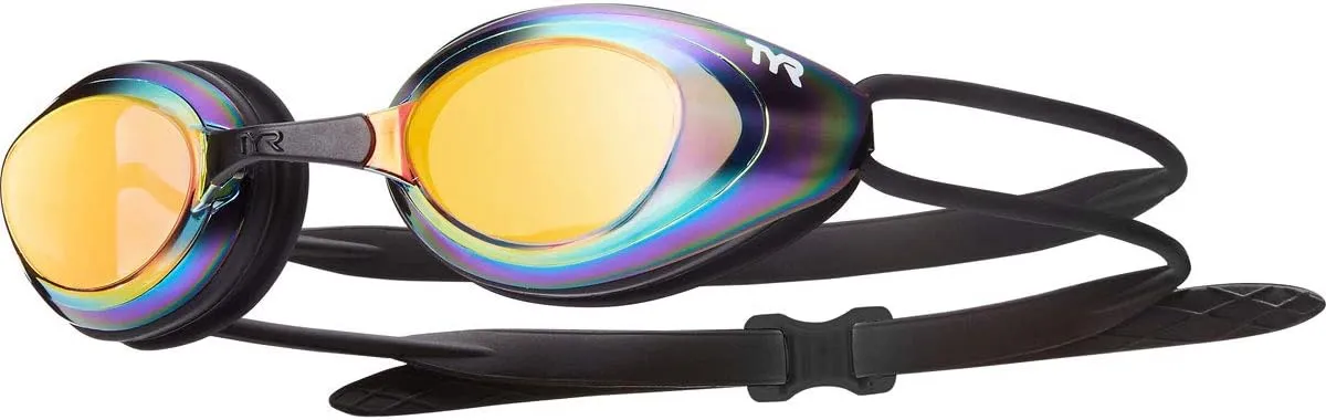 TYR Blackhawk Racing Swim Goggles in Mirrored or Non-Mirrored Adult Fit Styles