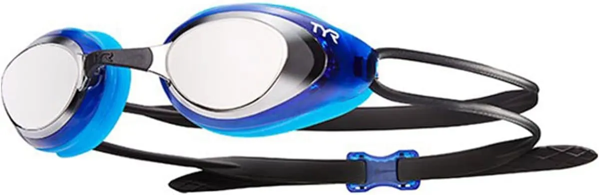 TYR Blackhawk Racing Swim Goggles in Mirrored or Non-Mirrored Adult Fit Styles