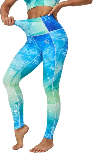 UIUO-UIPEU High Waisted Leggings for Women Tummy Control Yoga Pants with Pockets Workout Compression 7/8 Leggings