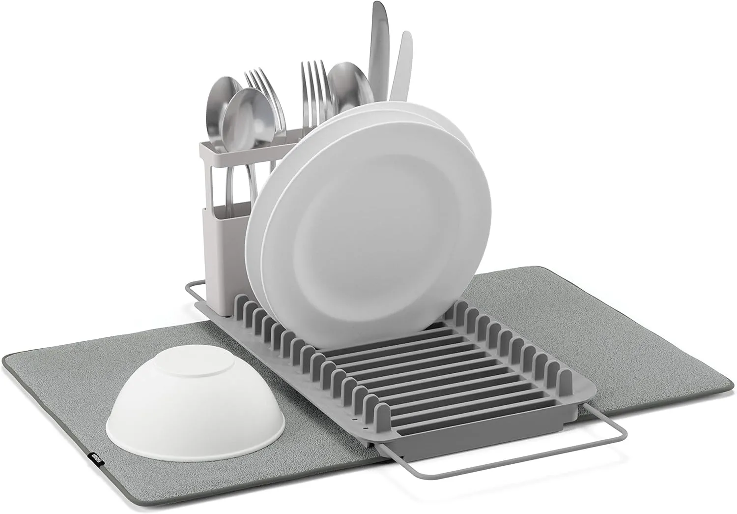 Umbra UDry Over the Sink Dish Rack with Dry Mat