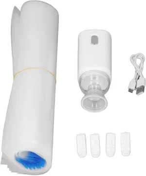 Vacuum Compression Bag Electric Pump Efficient Vacuuming for 3D Printing Li ion battery Portable -60kpa