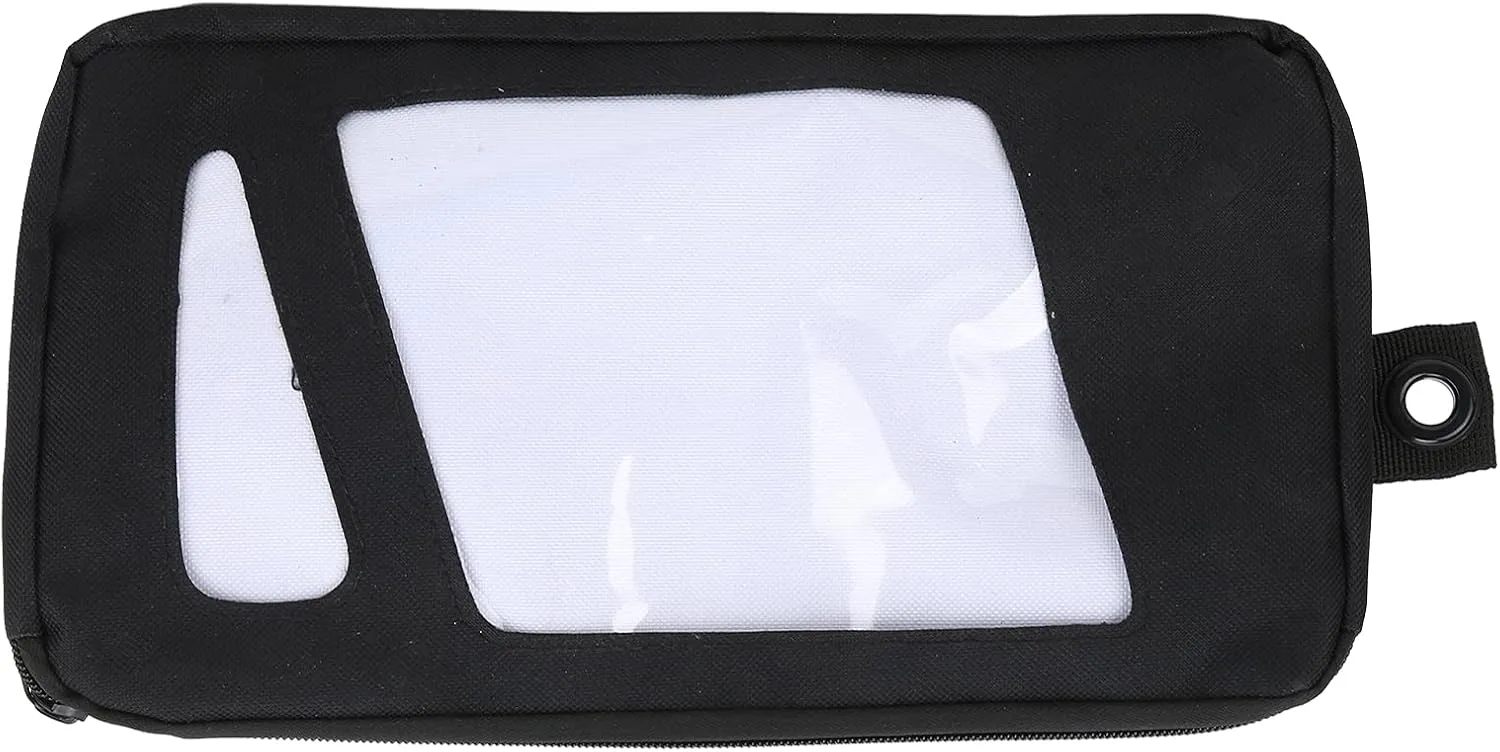 VGEBY Fin Bag, 10in Black Surfboard Surfing Fin Storage Bag Fin Case Fin Wallet Handbag Water Sports Accessory