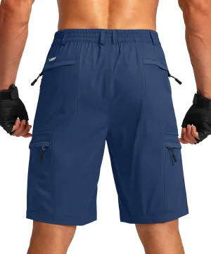 Viodia Men's Hiking Cargo Shorts with 6 Pockets Quick Dry Lightweight Stretch Shorts for Men Outdoor Fishing Golf Shorts