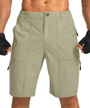 Viodia Men's Hiking Cargo Shorts with 6 Pockets Quick Dry Lightweight Stretch Shorts for Men Outdoor Fishing Golf Shorts