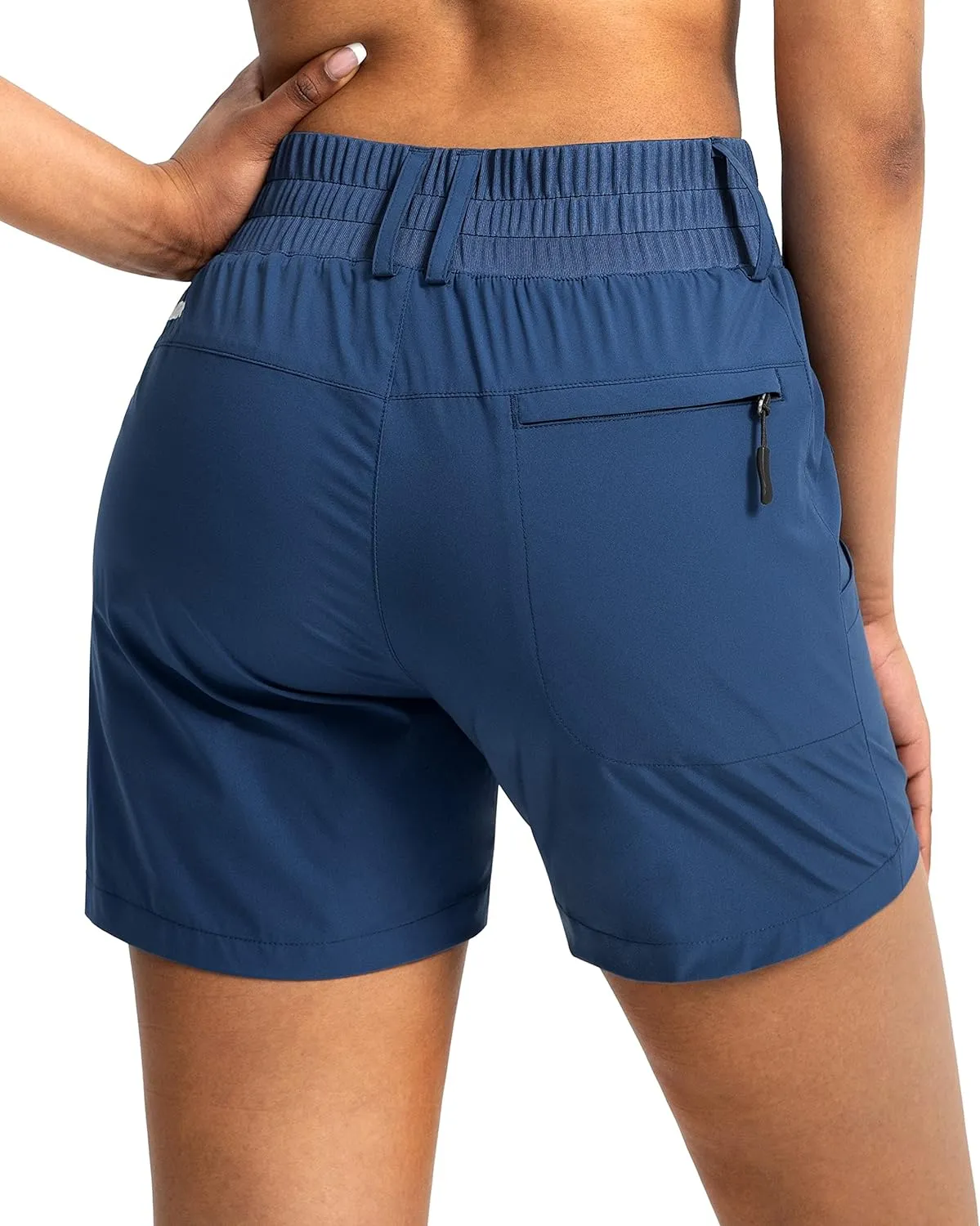 Viodia Women's 5" Hiking Golf Shorts with Pockets High Waist Stretch Cargo Short Shorts for Women Casual Summer
