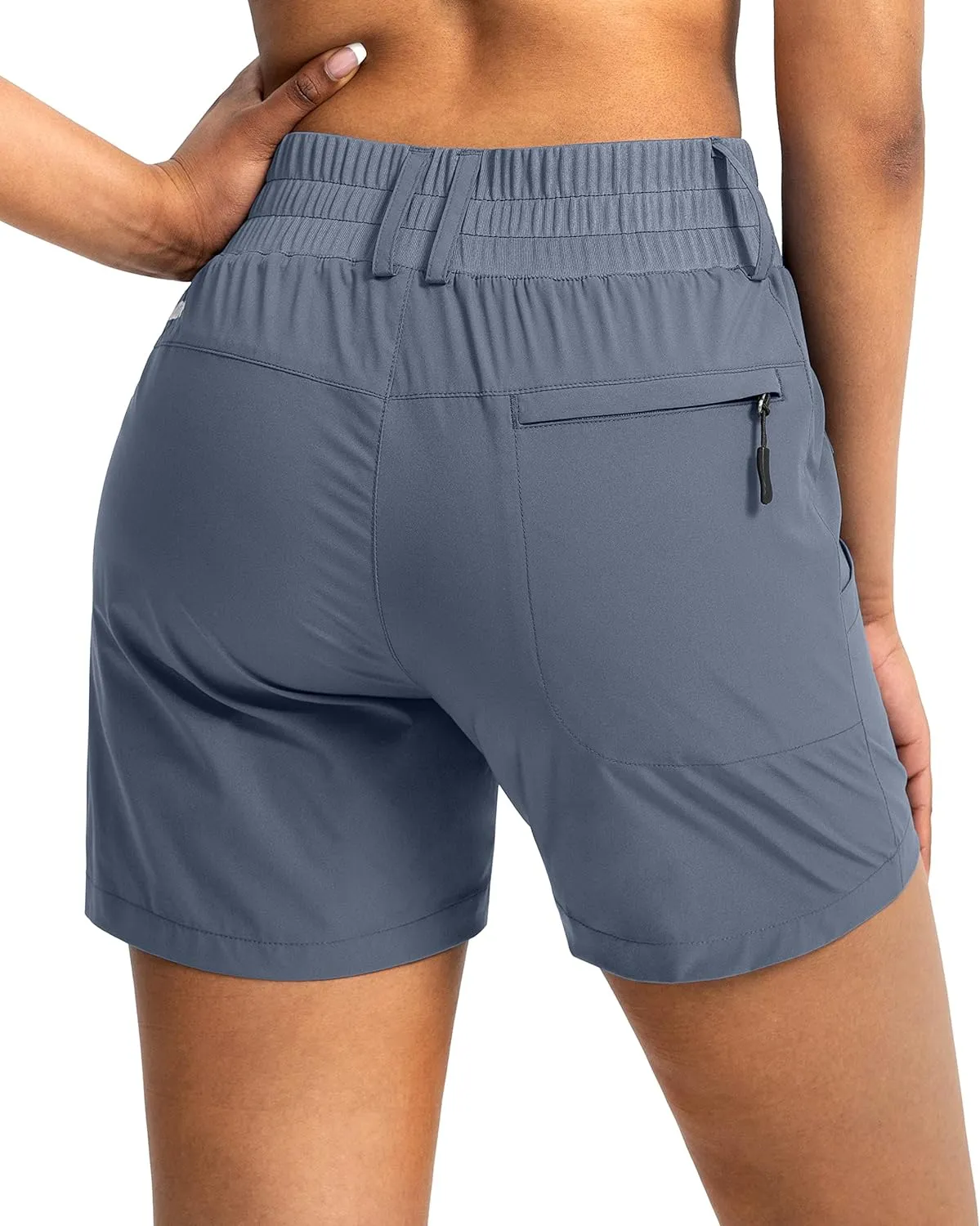 Viodia Women's 5" Hiking Golf Shorts with Pockets High Waist Stretch Cargo Short Shorts for Women Casual Summer