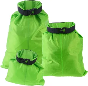 VORCOOL 3pcs Waterproof Dry Bag Storage Pouch Bag for Camping Boating Kayaking Rafting Fishing Green