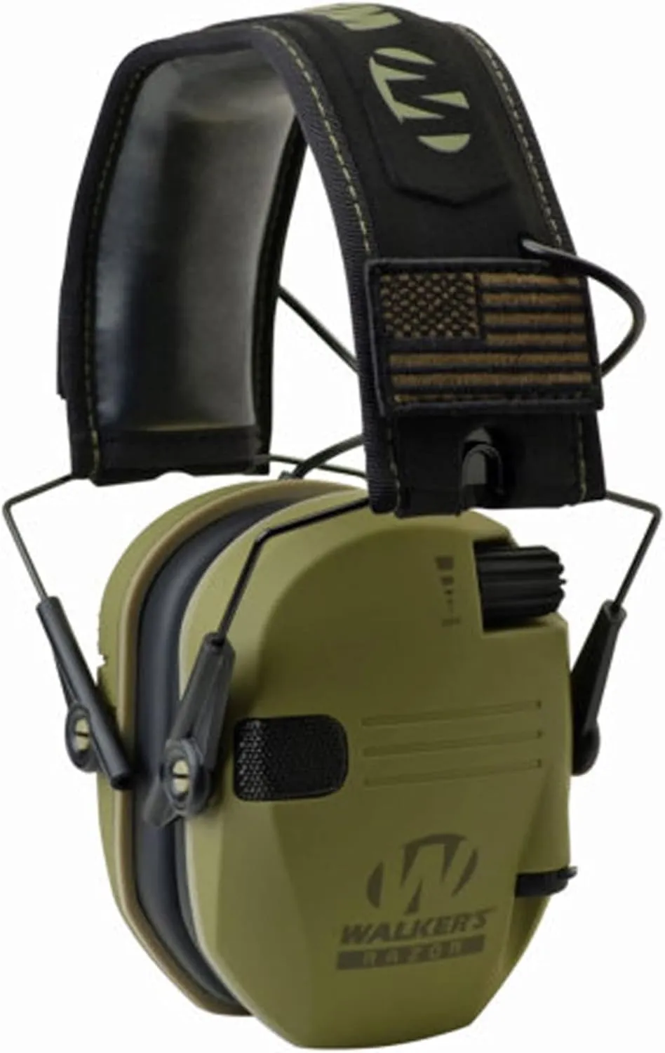 Walker's Razor Slim Shooter Electronic Hunting Folding Hearing Protection Earmuffs