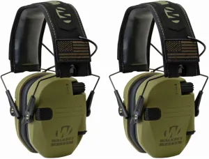 Walker's Razor Slim Shooter Electronic Hunting Folding Hearing Protection Earmuffs