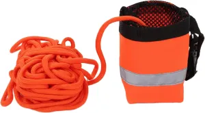 Water Floating Rope Throw Rope Bag Water Emergency Rope Life Saving Reflective Rope with Oxford Fabric Bag Throwable Flotation Device for Canoeing Kayaks Drifting(15m)