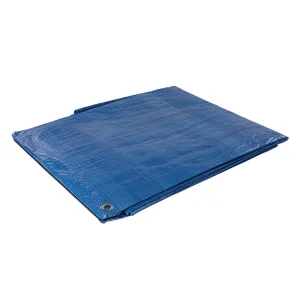 Waterproof Tarpaulin Sheet 6.1Mx9M Heavy Duty Cover Tarp Pvc Tear Proof