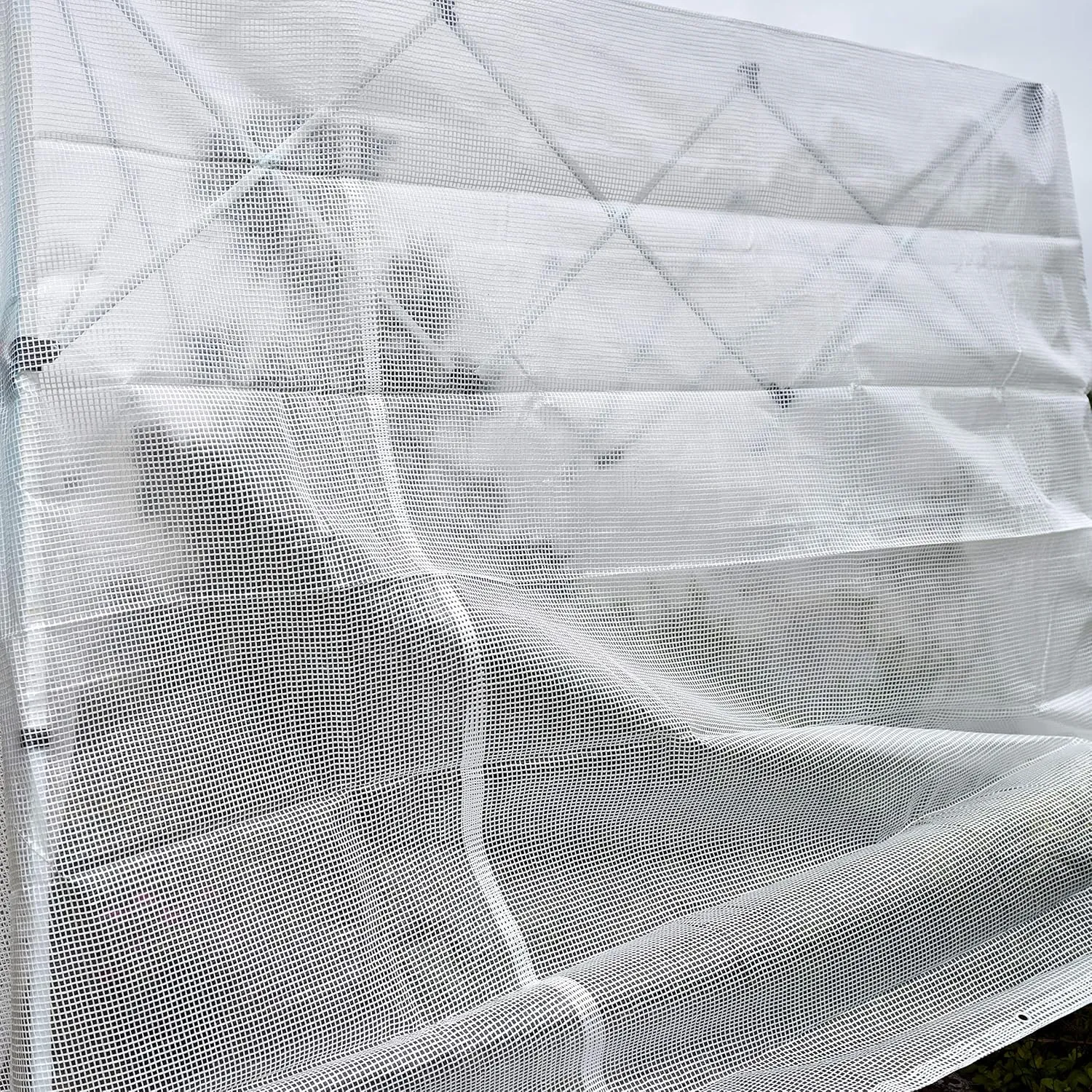Watershed Innovations HydraTarp, UV Coated 11 Mil Thick Clear Greenhouse Tarp for Outdoor Camping, RV, Trucks and Trailers, 12 by 24 Feet