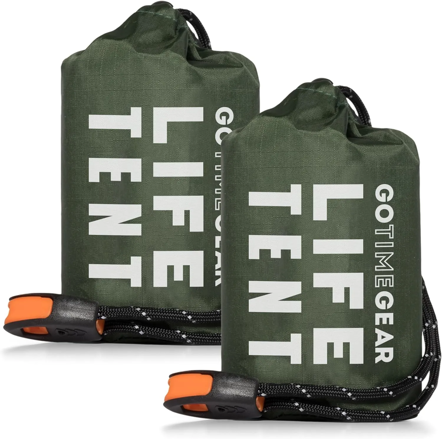 When You Realize Camping Isn't Just Netflix and Chill: 2-Person Emergency Hide-and-Seek Tent! Comes with Whistle for When You Get Lost and Paracord for Your MacGyver Moments!