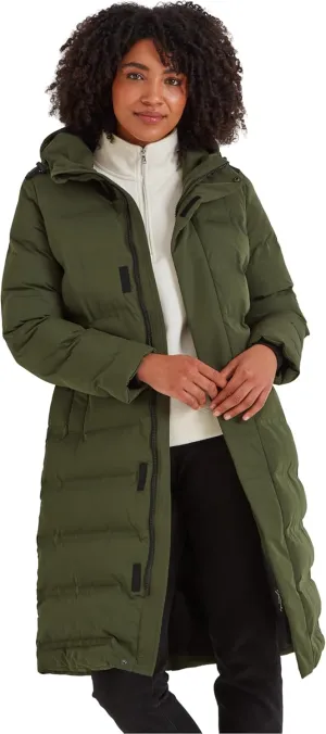 Womens/Ladies Glaston Long Parka (16 US) (Dark Green)