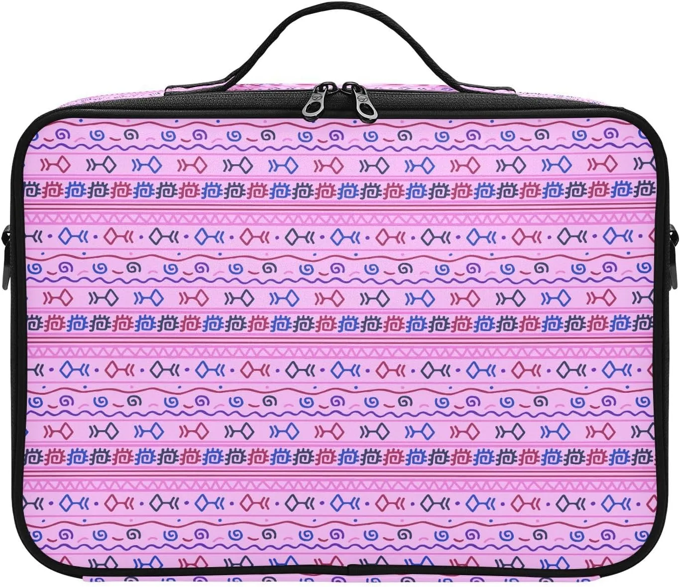 XL Hard Shell Large Portable Zipper Makeup Bag for Travel