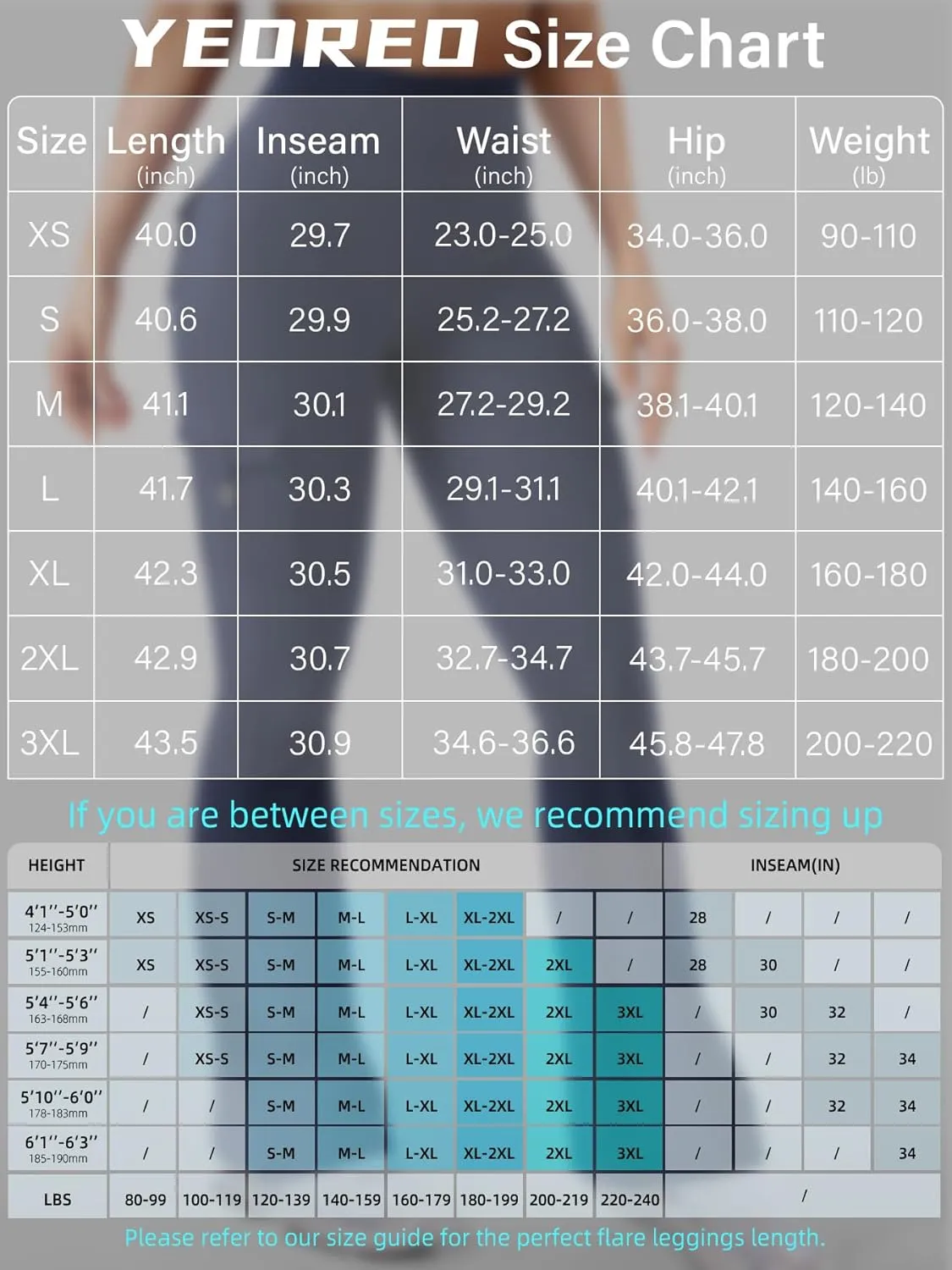YEOREO CoreFlex Women Workout Flare Leggings with Pockets Hidden Scrunch High Waisted Cargo Gym Yoga No Front Seam Leggings