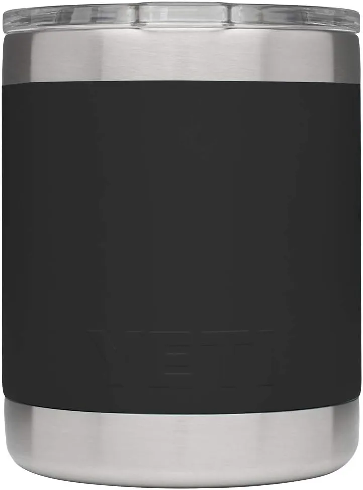YETI Rambler 10 oz Lowball, Vacuum Insulated, Stainless Steel with MagSlider Lid