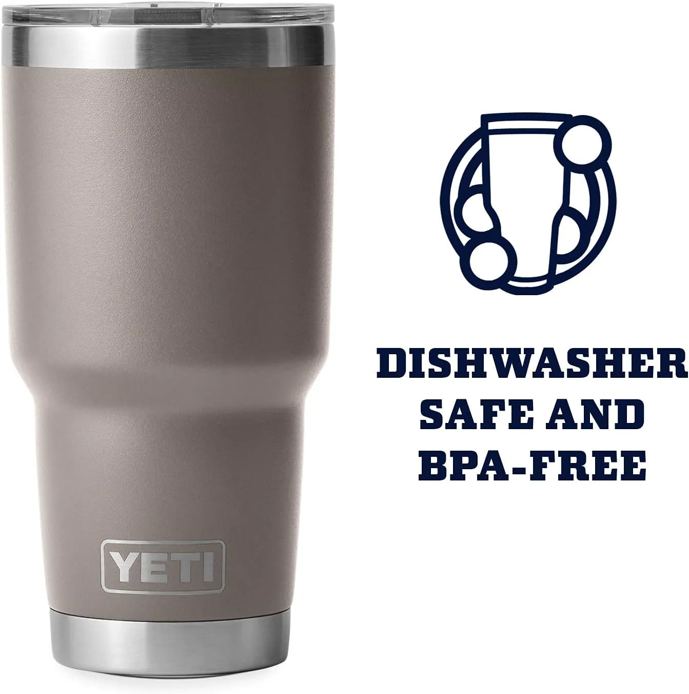 YETI Rambler 30 oz Stainless Steel Vacuum Insulated Tumbler w/MagSlider Lid